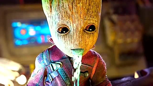 以为小格鲁多么沙雕,其实就是一根干树枝.