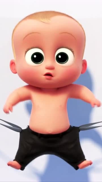 好霸气的光头小孩,你有什么可豪横的