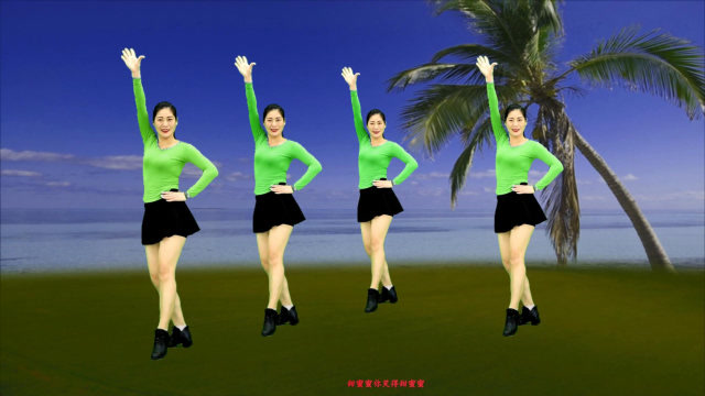 火爆情歌广场舞《甜蜜蜜》动听旋律,歌甜舞美,心醉动听好看!