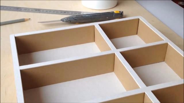 纸板收纳盒制作方法图片