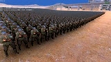 史诗战争模拟器：50个超级赛亚人VS10000名二战士兵