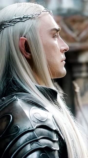 这颜也太仙了,精灵王李佩斯霍比特人