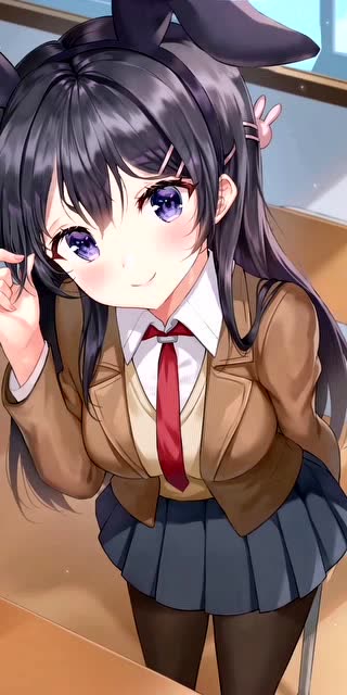 动漫治愈你#活着就是为了看麻衣学姐