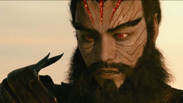 钟馗伏魔:一部国产奇幻电影,钟馗堕入魔道,面容十分恐怖