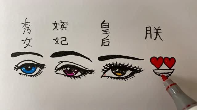 古代不同身份人物的眼睛你喜欢谁的眼睛呢