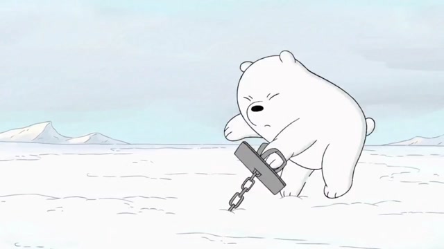 咱们裸熊:白熊小时候也太可爱了
