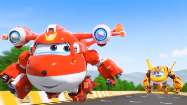 超级飞侠:金小子为赢比赛闯红灯,乐迪狠狠教训他!