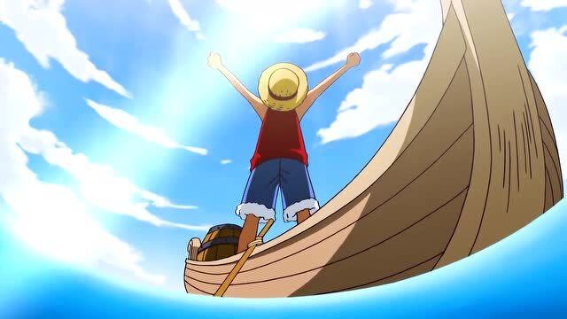 海贼王:路飞启航,怀着成为海贼王的梦想,前往星辰大海