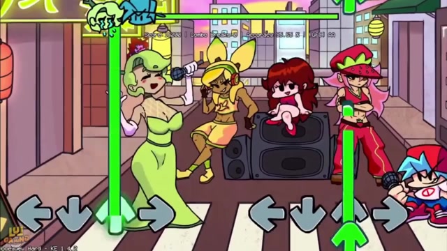 fnf周五夜放克游戏 新模组水果女孩对战bf男友