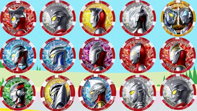 花样玩具屋  奥特曼泽塔勋章玩具大合集,迪迦捷德艾克斯奥特曼