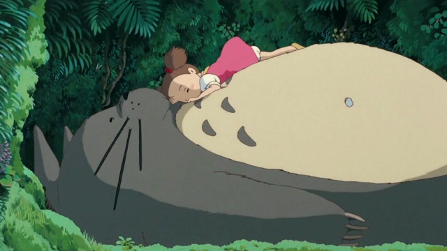 我想每个人的心中都曾幻想有过一只大龙猫吧