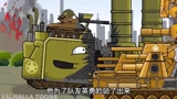 坦克世界动漫：终极对决，多利安坦克不敌多斯拉，返厂装备秘密武器