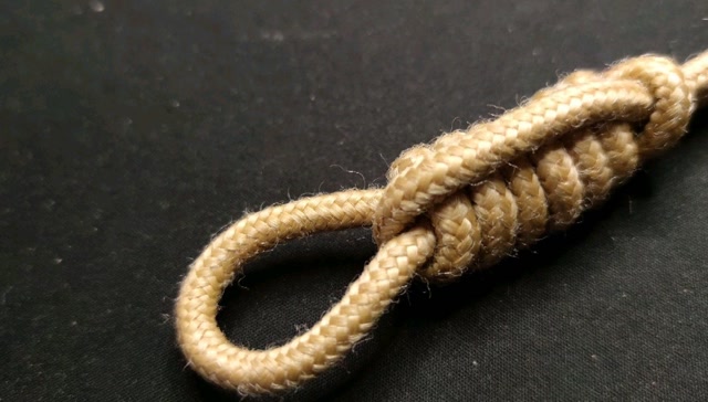 收纳绳子的绳结图片