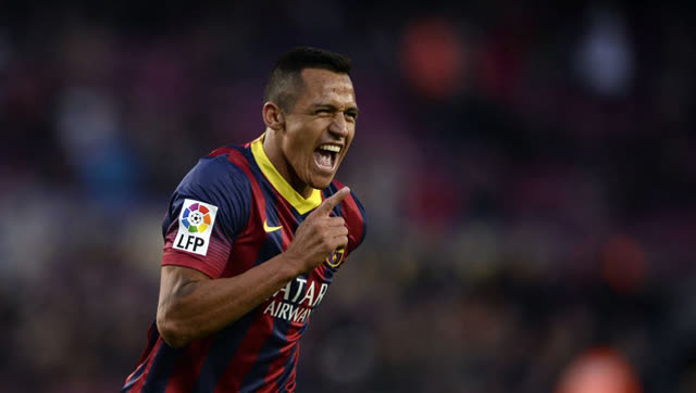 是大腿到哪都发光! 盘点桑切斯巴萨精彩进球