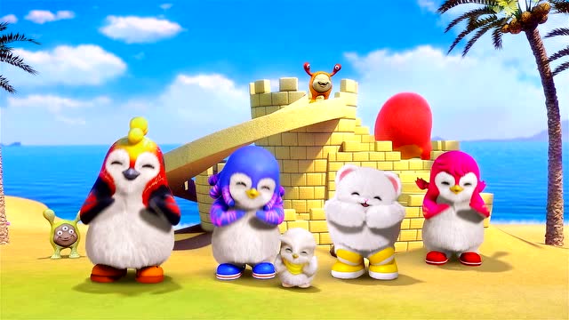 巴塔木流行儿歌第一季 第10集 巴塔木流行儿歌:海滩儿歌