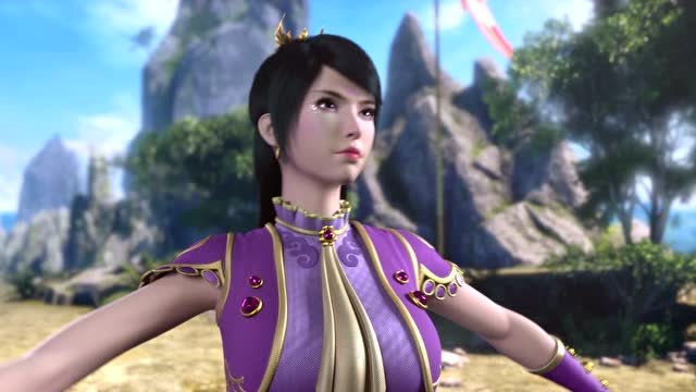 武动乾坤:岳灵紫月大战众人惊叹