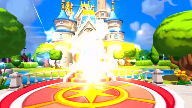 迪士尼 神奇王国游戏 建设米奇礼帽摊 米妮下午茶