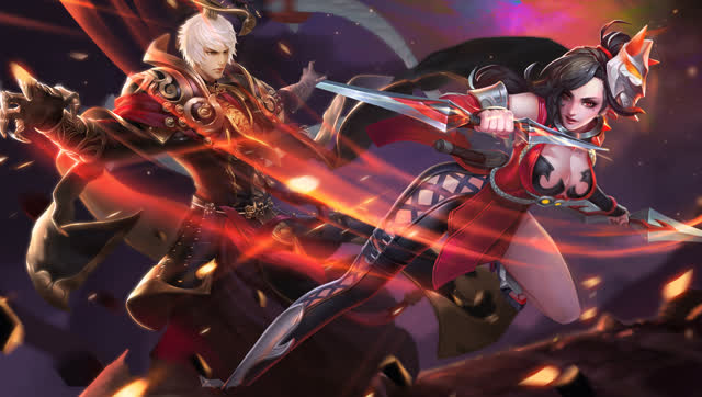 王者荣耀【德古拉解说】双11隐藏情侣皮肤秀【嬴政荆轲】