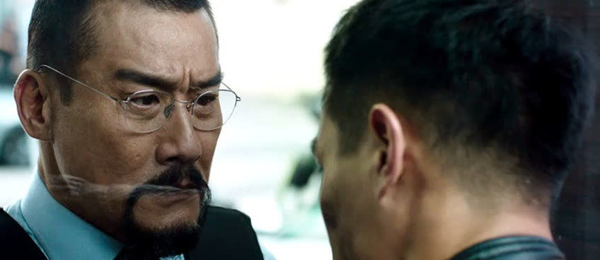 寒战2中杨佑宁和梁家辉对戏,凭借这段表演也可以拿影帝