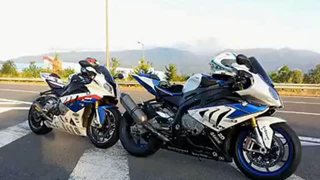 时速299的宝马s1000rr被摩托车跑车狂虐