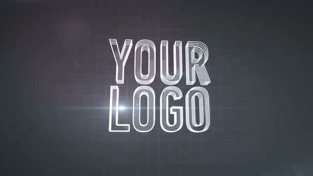 01 2款优雅简洁的点线轮廓logo 预览_preview