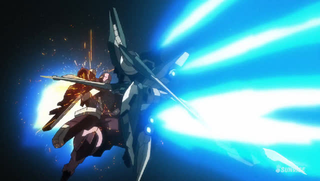 高达铁血的奥尔芬斯 最强女机师对决 蝴蝶女险被5杀