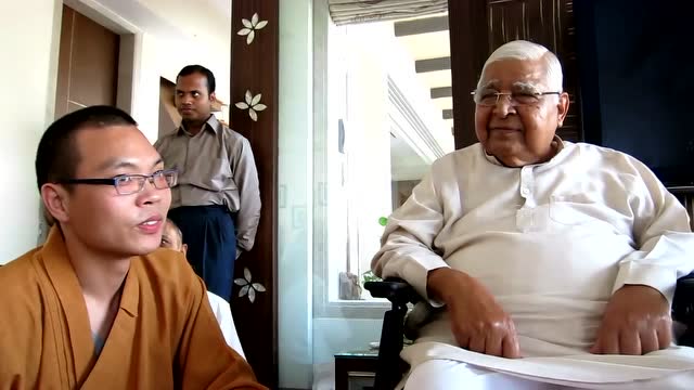 珍贵录像内观导师葛印卡先生与中国学生的交谈