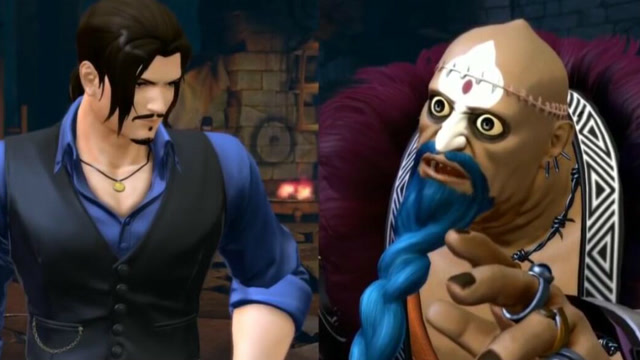 拳皇14:扎那杜vs罗伯特,恶人队这是要拉罗伯特入伙儿吗?