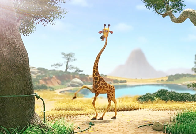 爆笑丛林:长颈鹿疯了,动物们很无语