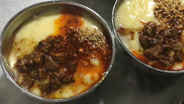 保山景食记稀豆粉与加帽的融合这竹篓浆米线绝啦