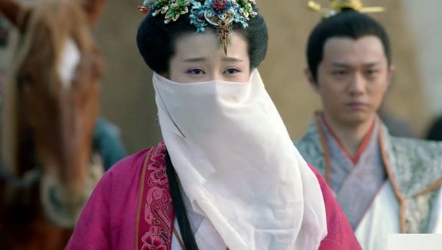 《琅琊榜》萧景睿与南楚郡主宇文念比武