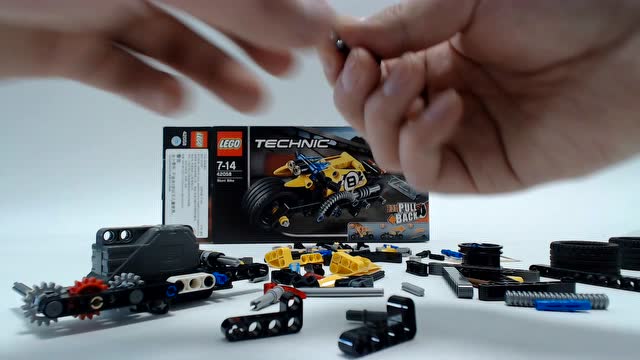 lego砖家测评 - 乐高42058科技系列特技摩托