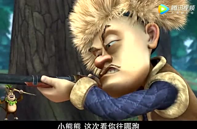 熊大熊二变身森林泰山,巧妙地击败了光头强,太好看了!
