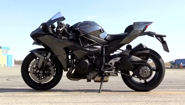 价值80万的川崎h2摩托