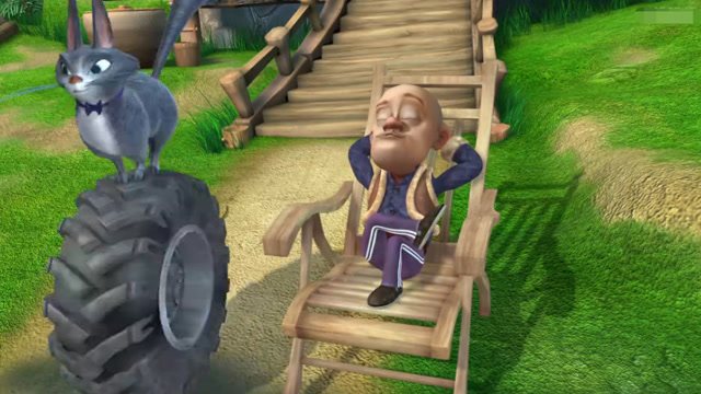 光头强的猫咪为吃火腿肠都快把光头强的家给搬空了