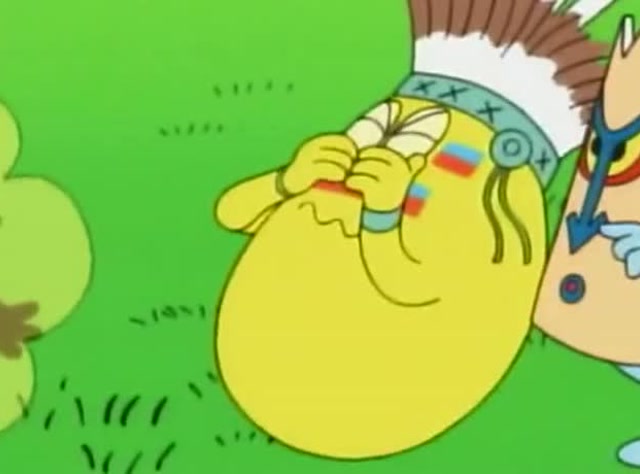 巴巴爸爸:黑巴巴竟然敢惹臭鼬玩,臭鼬一个屁就让它崩溃了