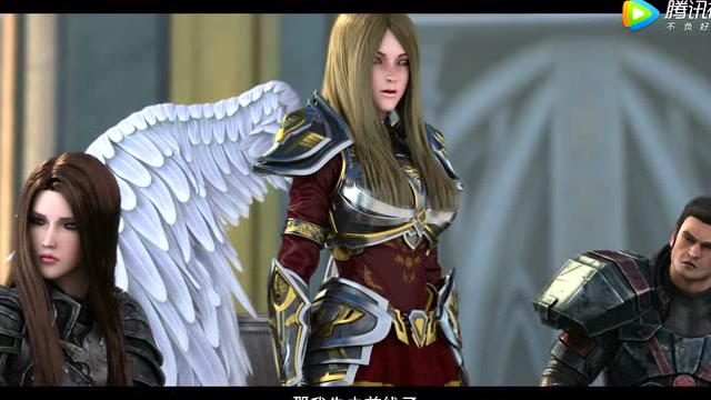 乾坤篇:天使灵溪的实力还是太弱,一瞬间就被三角体给放倒了