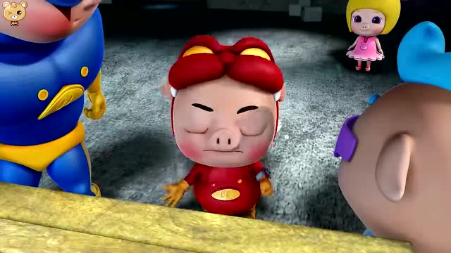 猪猪侠7之变身小英雄 : 猪猪侠等人纷纷落入陷阱之中