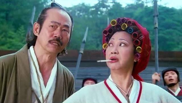在这部影片中包租公居然不怕包租婆,而且还敢打包租婆