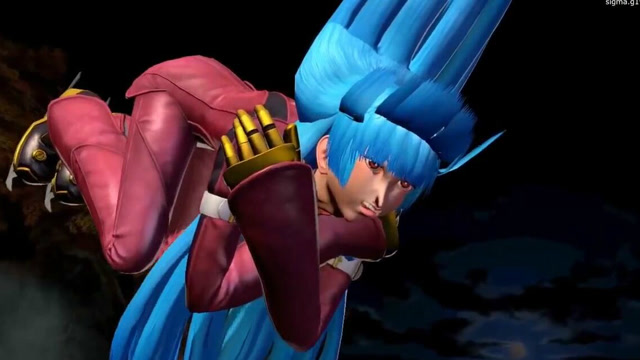 拳皇14:库拉爆炸头大变身,必杀技不玩冰雕直接大长腿夹爆你的头