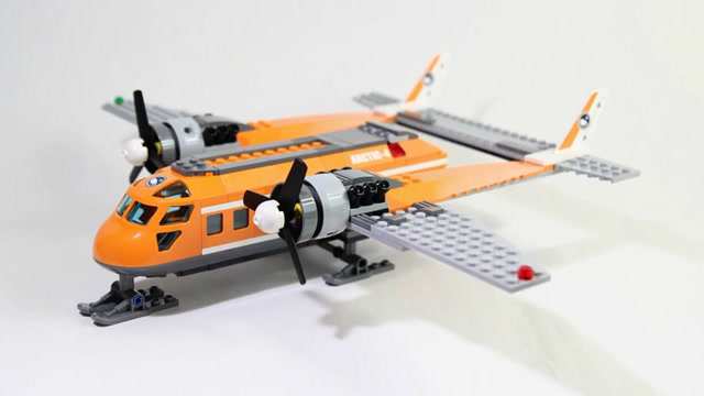 乐高积木城市系列60064,极地物资运输飞机