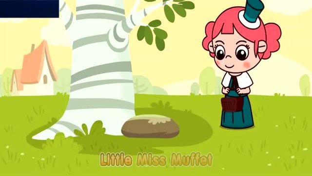 宝宝益智启蒙儿歌故事,第95集 little miss muffet