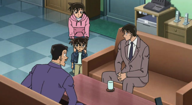 名侦探柯南958话:桥爪先生故意拿错杯子?柯南说的很认真哦