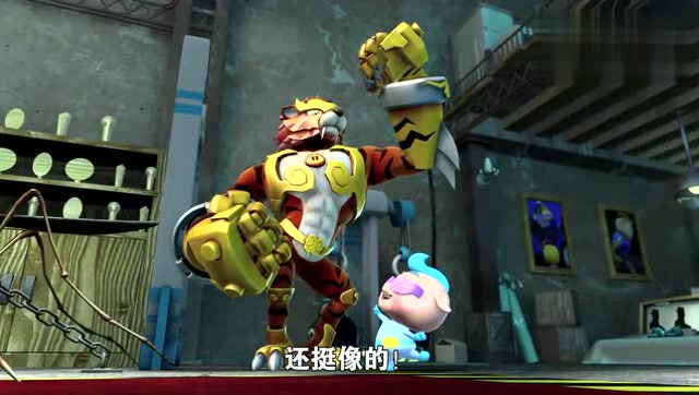 猪猪侠之变身小英雄 猪猪侠变身铁拳虎