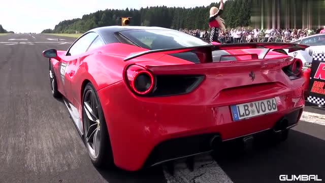 900马力战小牛 vos改装法拉利488 gtb