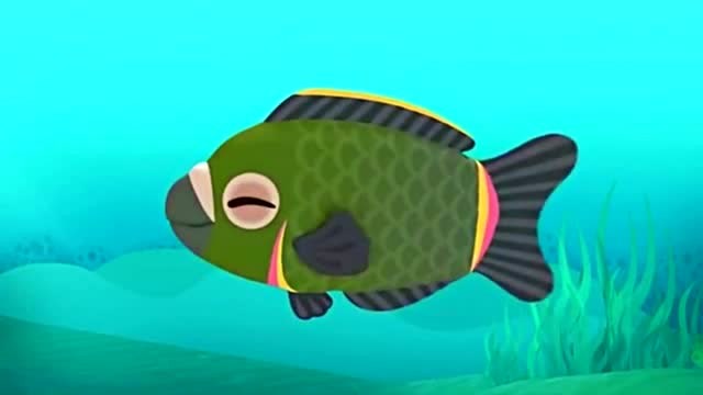 海盗鹦嘴鱼指引海底小纵队找到了鹰嘴岛还发现了宝藏