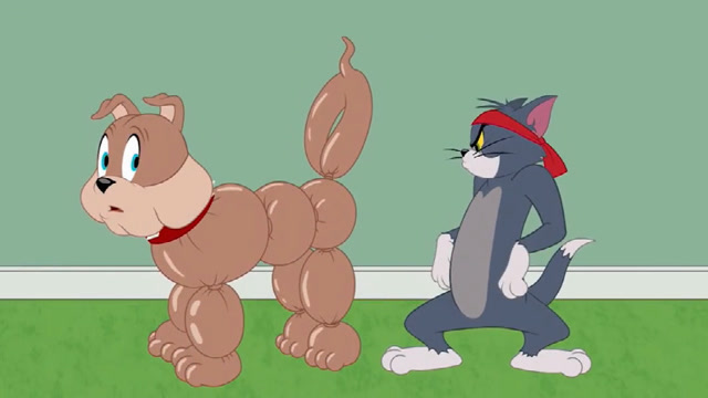 猫和老鼠:汤姆练武成痴,狗狗连它的一根手指都打不过!