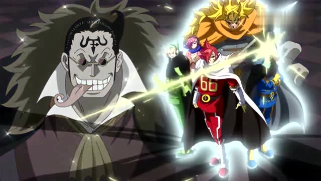 海贼王:路飞vs大妈吸引了所有人的目光,杰尔马66家族继续表演秀