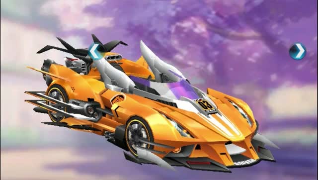 【qq飞车】全新s车「烈焰超新星」新赛道「时空静域」赏析体验