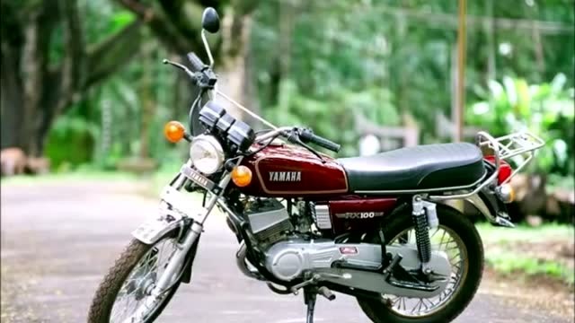 10款保存最佳的雅马哈2冲程老车yamaha rx 100欣赏